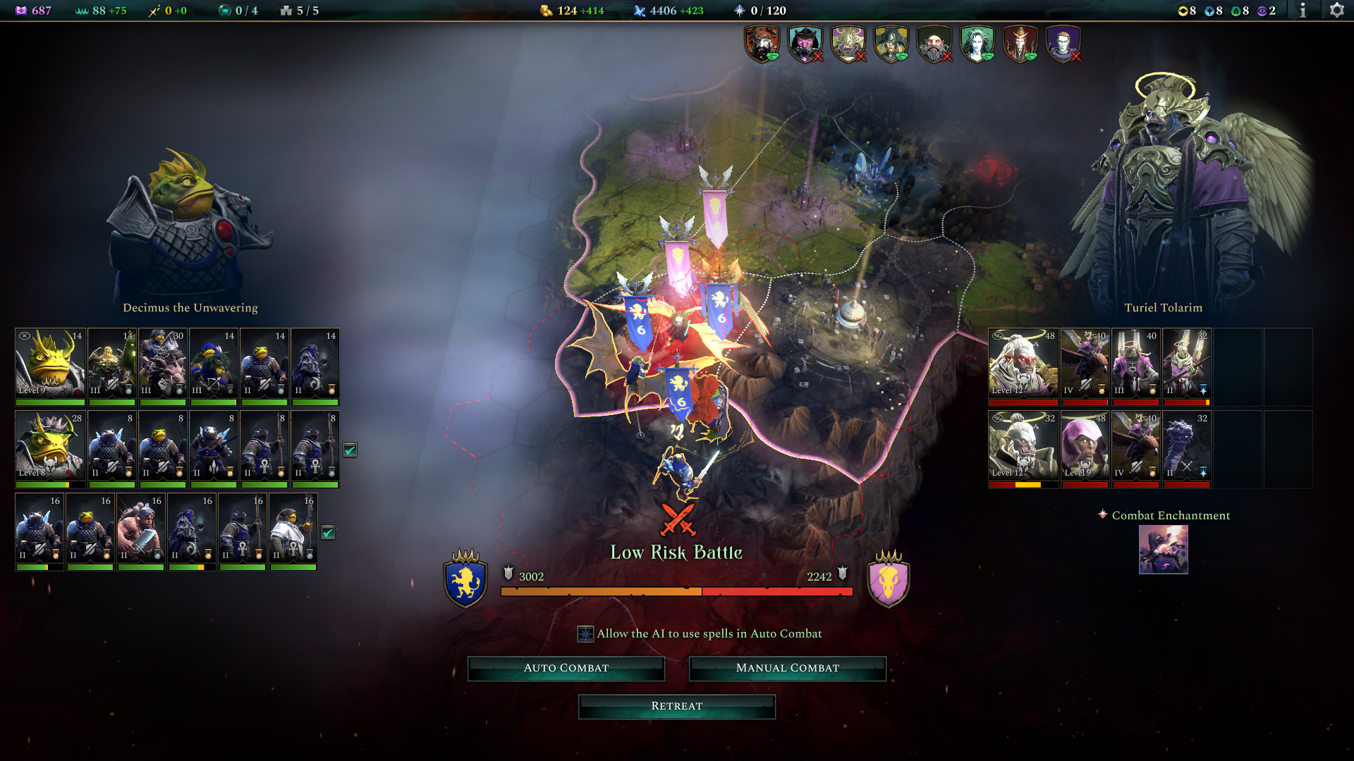 284. Decimus leads his army to the site of the earlier lost battle Turn 109.png